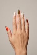 Faux ongles press-on Hippie – 70's House Moonails Creations