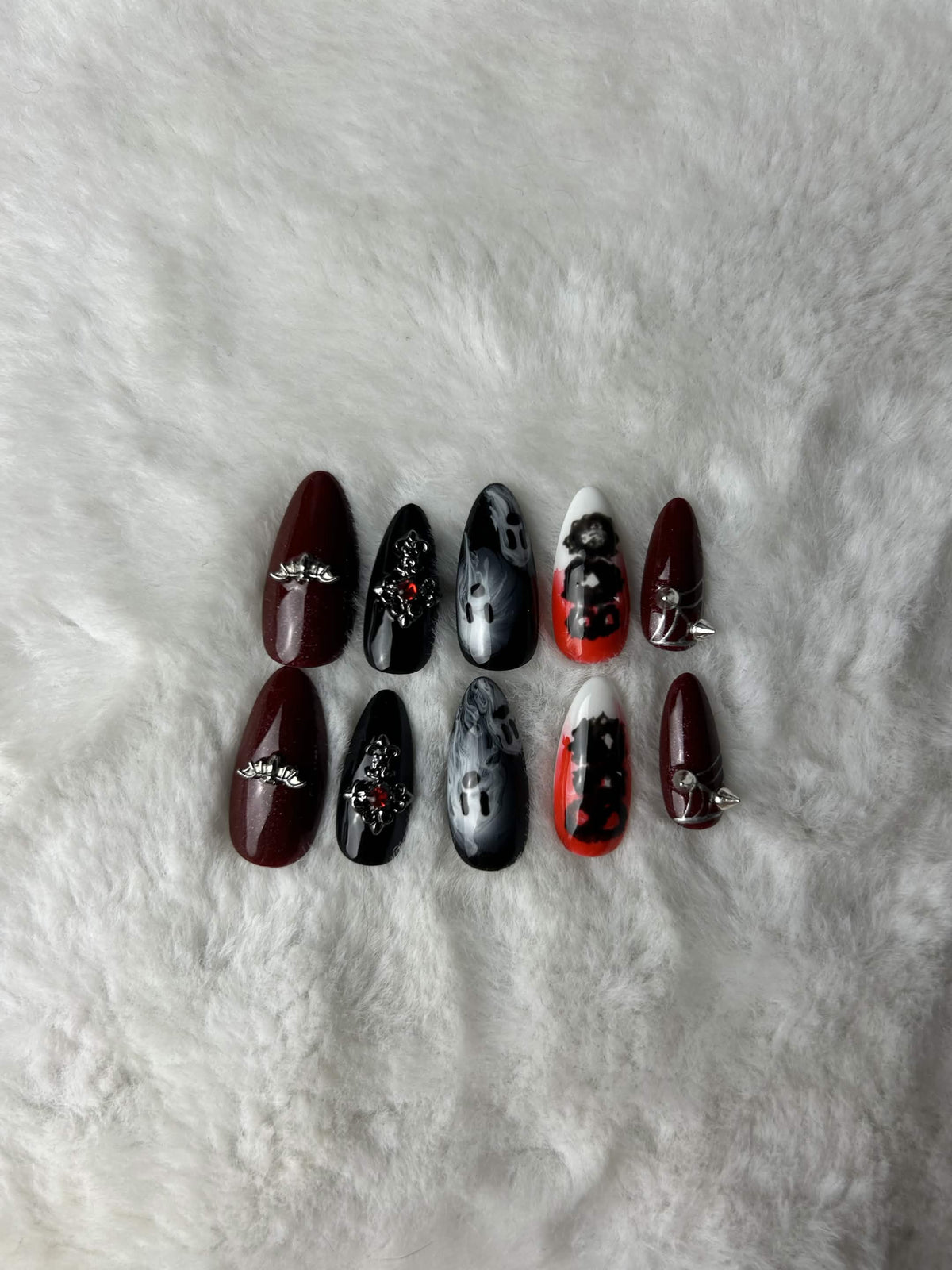 Faux ongles press-on alternatif – Alice's girl Moonails Creations