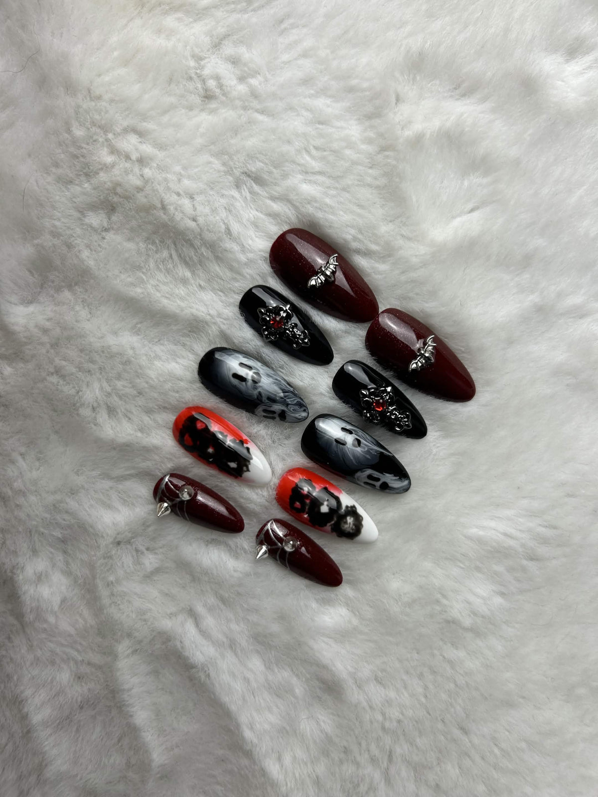 Faux ongles press-on alternatif – Alice's girl Moonails Creations
